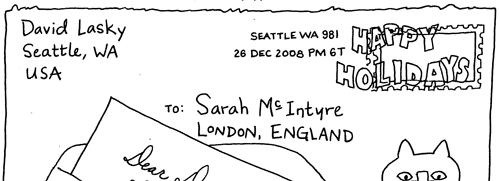 A letter from David Lasky